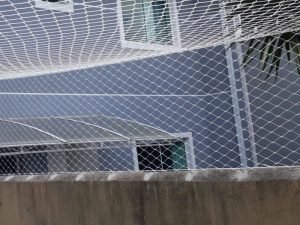 Redes de segurança para cobertura em São Paulo