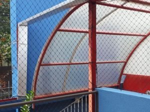 Redes de segurança para escolas em São Paulo